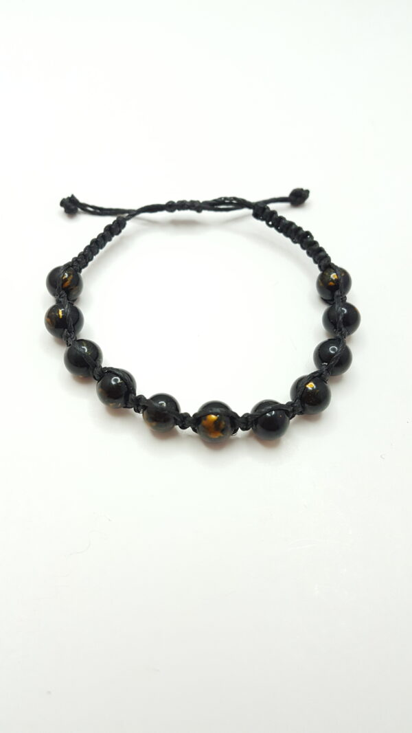 Pulsera macramé con piedras