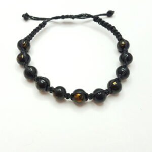 Pulsera macramé con piedras