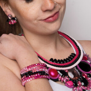 Brazalete The pink panther black