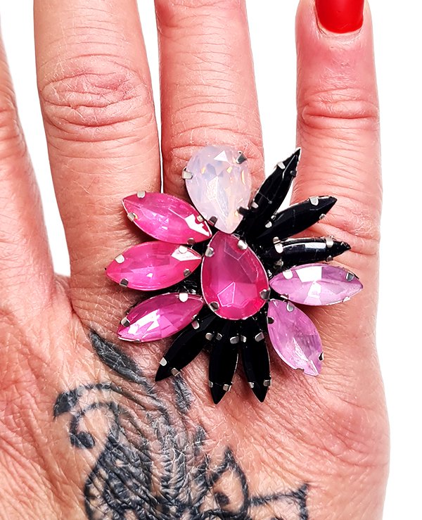 Anillo the pink panther black - Image 6