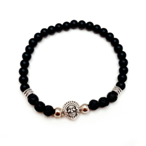 Pulsera elástica Dije + piedras y pasantes