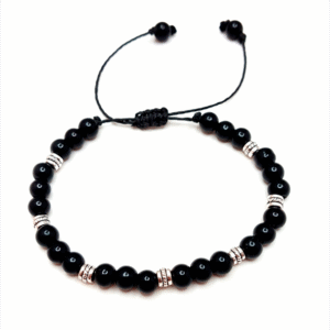 Pulsera macramé con piedras