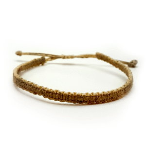 Tejida solo macramé de hilo