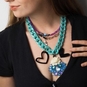 Collar La Sirenita Flowers