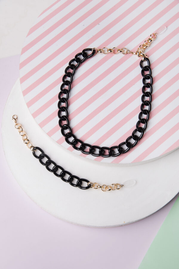 Pulsera Cadena Black - Image 3