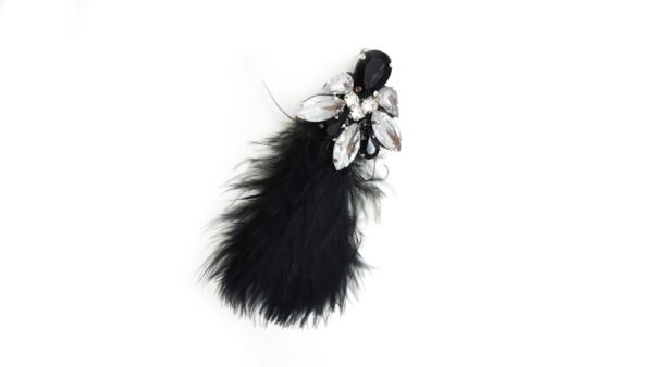 Hebilla Pinza Plumas y Piedras - Image 2