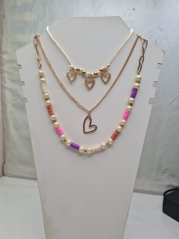 SET DE COLLARES CORAZONES - Image 2