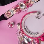 3_10 cinto pechera y anillo pink panther cristal